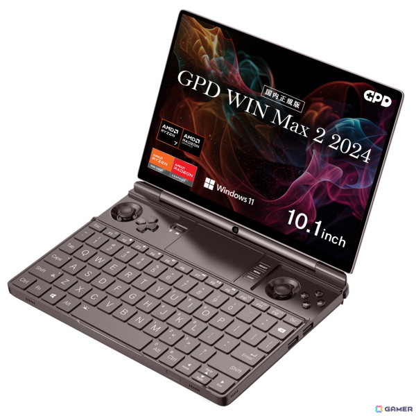 AI機能が強化されたCPU・AMD Ryzen 7 8840U搭載のポータブルゲーミングPC「GPD WIN Max 2 2024 国内正規版」が登場！予約受付スタートの画像1