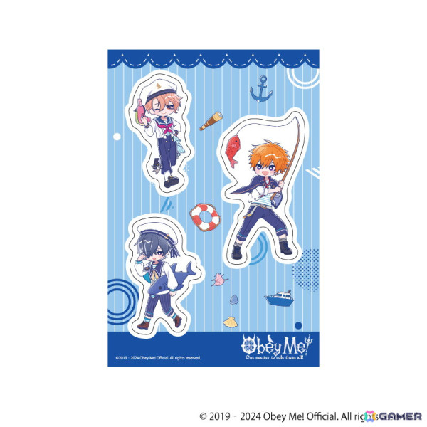 「Obey Me!」POP-UPコーナーが6月1日より開催！レトロファッションとマリンセーラーを着こなすイケメン悪魔7兄弟のグッズが展開の画像11
