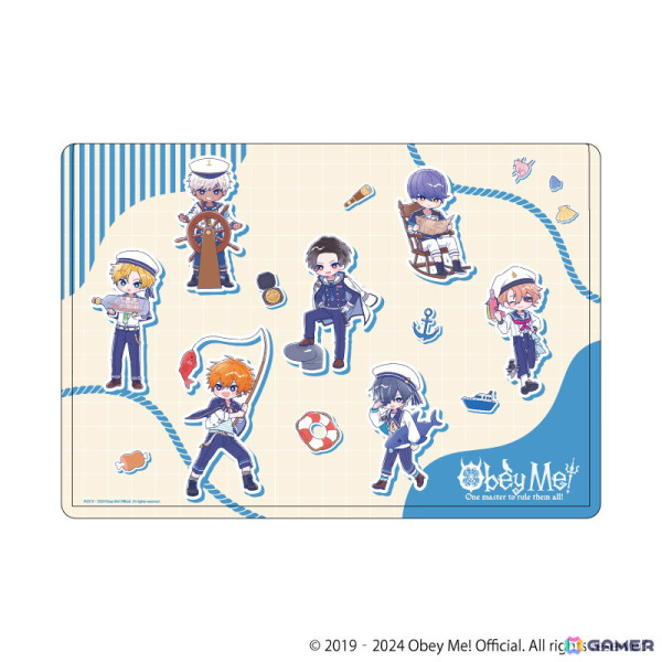 「Obey Me!」POP-UPコーナーが6月1日より開催！レトロファッションとマリンセーラーを着こなすイケメン悪魔7兄弟のグッズが展開の画像13