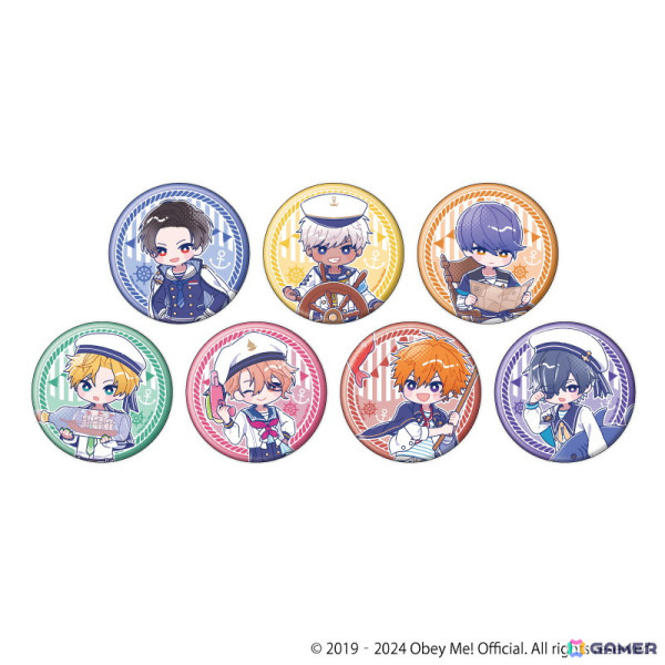 「Obey Me!」POP-UPコーナーが6月1日より開催！レトロファッションとマリンセーラーを着こなすイケメン悪魔7兄弟のグッズが展開の画像8