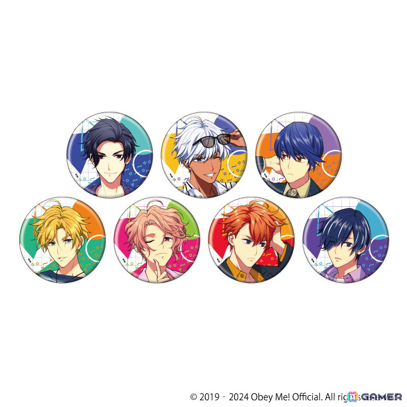 「Obey Me!」POP-UPコーナーが6月1日より開催！レトロファッションとマリンセーラーを着こなすイケメン悪魔7兄弟のグッズが展開の画像