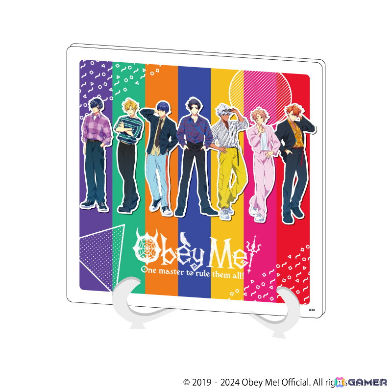 「Obey Me!」POP-UPコーナーが6月1日より開催！レトロファッションとマリンセーラーを着こなすイケメン悪魔7兄弟のグッズが展開の画像