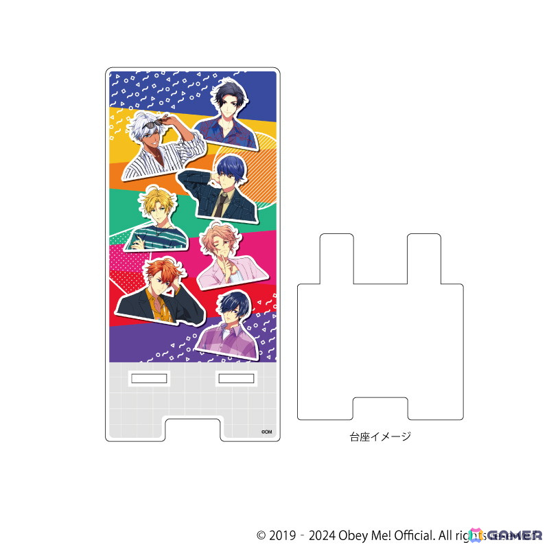 「Obey Me!」POP-UPコーナーが6月1日より開催！レトロファッションとマリンセーラーを着こなすイケメン悪魔7兄弟のグッズが展開の画像