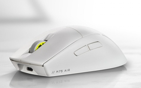 CORSAIRの超軽量ワイヤレスゲーミングマウス「M75 AIR WIRELESS」に新色ホワイトが登場！