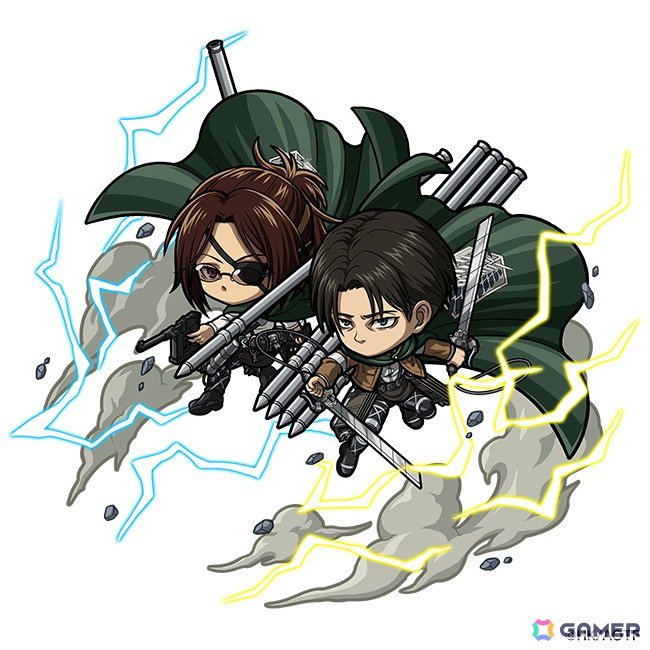 「ポコロンダンジョンズ」でアニメ「進撃の巨人」とのコラボ第6弾が開始！「リヴァイお掃除 ver.出るまで無料引き放題ガチャ」が開催の画像7