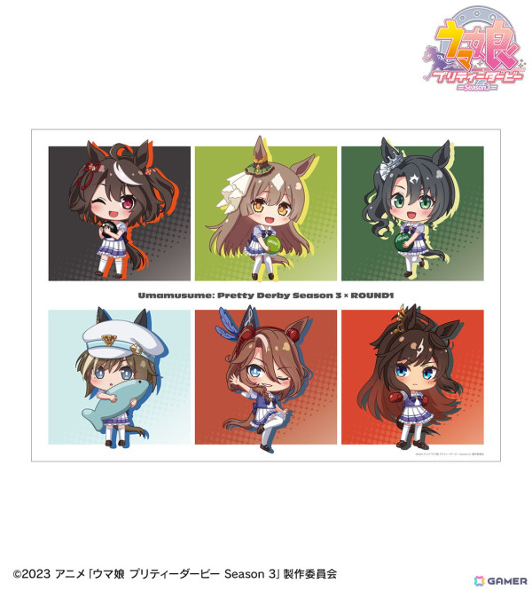 TVアニメ「ウマ娘 プリティーダービー Season 3」と「ROUND1」コラボによる描き下ろしイラストグッズが登場！の画像19