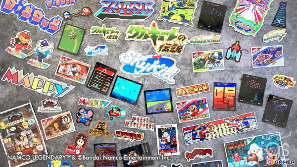 「マッピー」「ドルアーガの塔」「ギャラガ」など「ナムコレジェンダリー」のステッカーやアパレルアイテムが登場！の画像1
