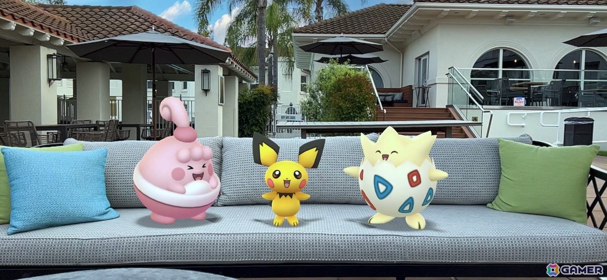 「Pokémon GO」GOスナップショットが誰でも簡単に楽しい写真を撮れるカメラへアップデート！ARフォトグラファーに向けた機能もの画像