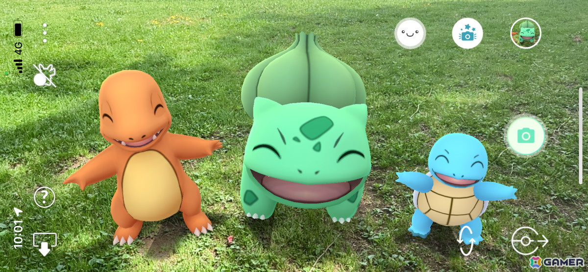 「Pokémon GO」GOスナップショットが誰でも簡単に楽しい写真を撮れるカメラへアップデート！ARフォトグラファーに向けた機能もの画像