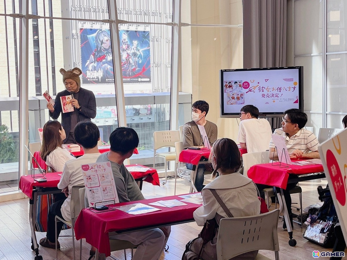 アニメ「彼女、お借りします」のキャラクターになりきってデートを満喫!マーダーミステリー「ときめきミステリー」の先行体験イベントをレポートの画像