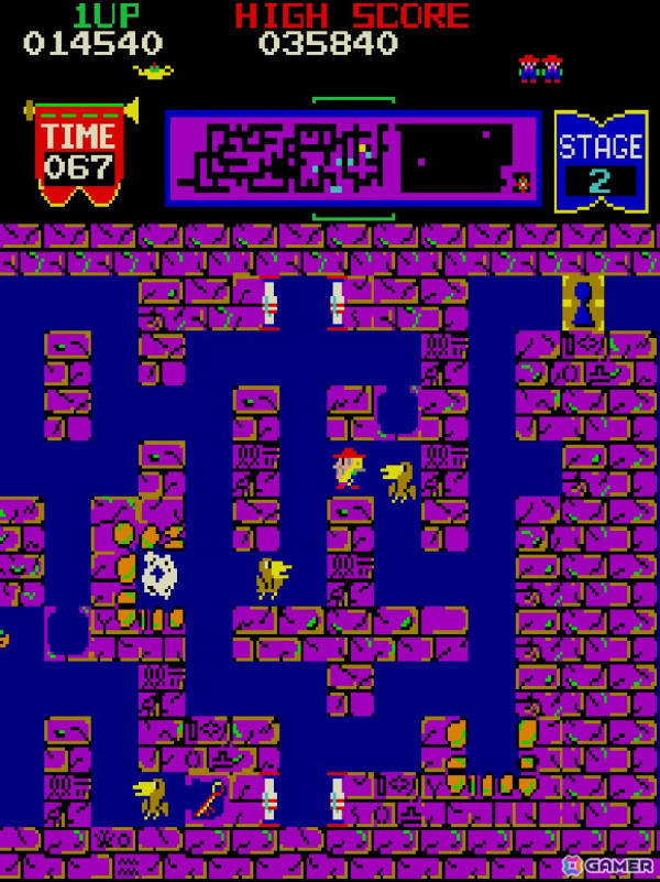 「アーケードアーカイブス ツタンカーム」が5月9日に配信！ピラミッドの最奥を目指していくアクションゲームの画像
