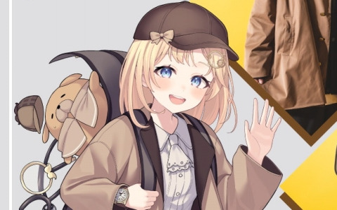 「ホロライブEnglish -Myth-」ワトソン・アメリアさんをイメージしたファッションアイテムが登場！腕時計、アウター、バックパック、アクスタがラインナップ