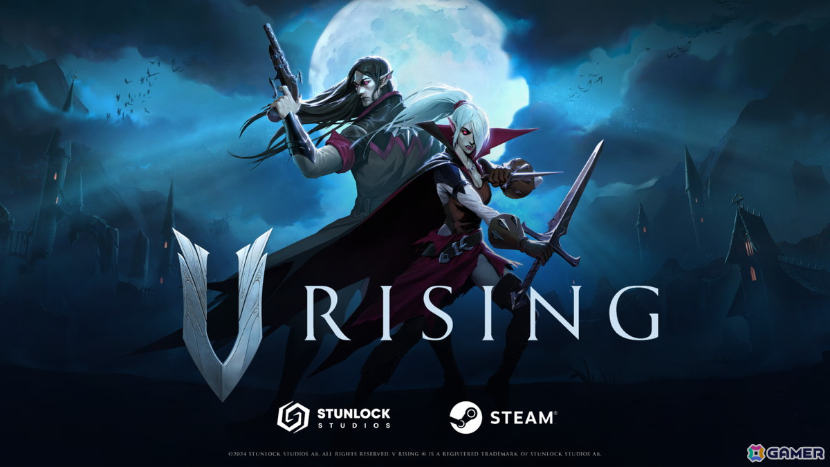 ヴァンパイアを題材にしたサバイバルアクションRPG「V Rising」がSteamにて正式リリース！「悪魔城ドラキュラ」とのコラボもの画像