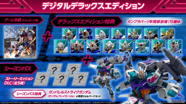 「ガンダムブレイカー4」の発売日が8月29日に決定！SDガンダムなど新規参戦機体が登場するトレーラーが公開の画像11