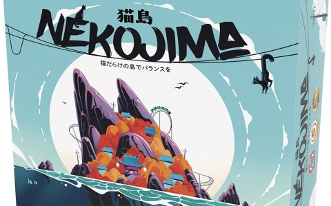 猫だらけの島に電柱を設置していくバランスゲーム「猫島」日本語版が5月下旬に発売！最大8人で遊べるタッグモードや難易度が上がる追加ルールも