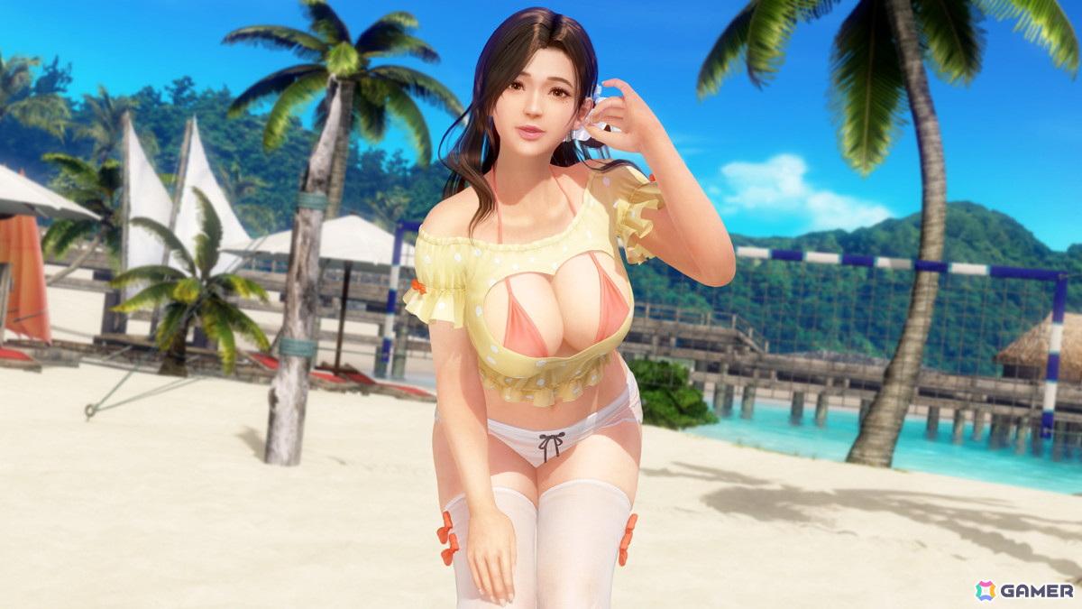 「DEAD OR ALIVE XVV」しずく（CV：羊宮妃那）がトレンドコーデガチャに初登場！毎日1回無料のなつかしコーデガチャもの画像
