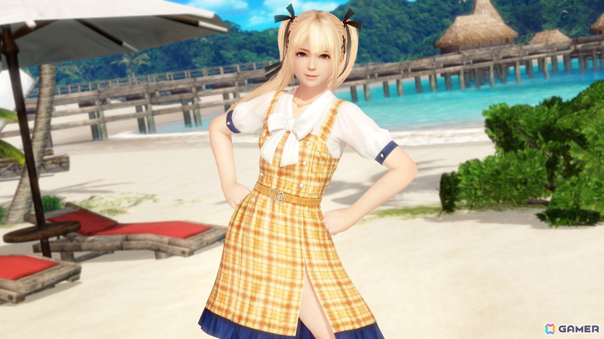 「DEAD OR ALIVE XVV」しずく（CV：羊宮妃那）がトレンドコーデガチャに初登場！毎日1回無料のなつかしコーデガチャもの画像