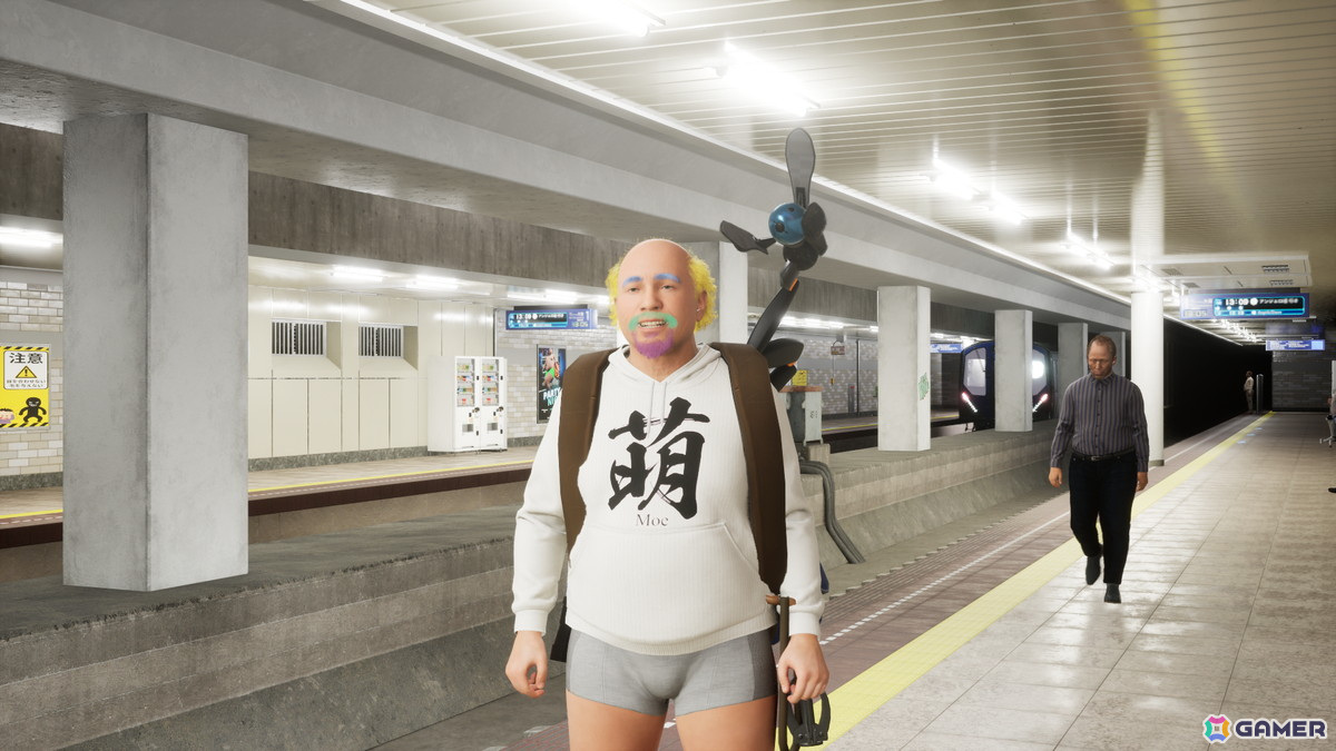 おっさんだらけの「8番出口」ライクなループアドベンチャー「Re≒Connect Exit Loop」が5月15日にSteamで配信！の画像1