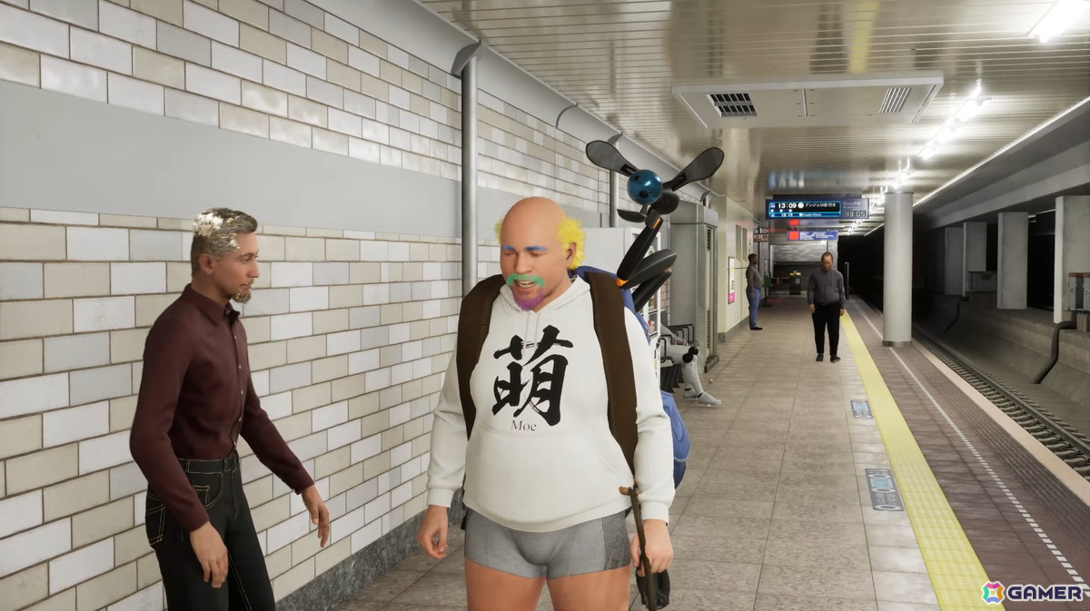 おっさんだらけの「8番出口」ライクなループアドベンチャー「Re≒Connect Exit Loop」が5月15日にSteamで配信！の画像4