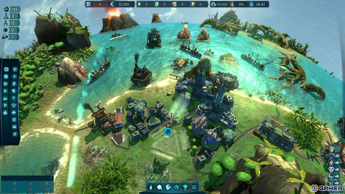 「Imagine Earth」のPS5/PS4/Switch版がリリース！惑星居住地を建設し侵略者と戦うSF都市ビルダーの画像7