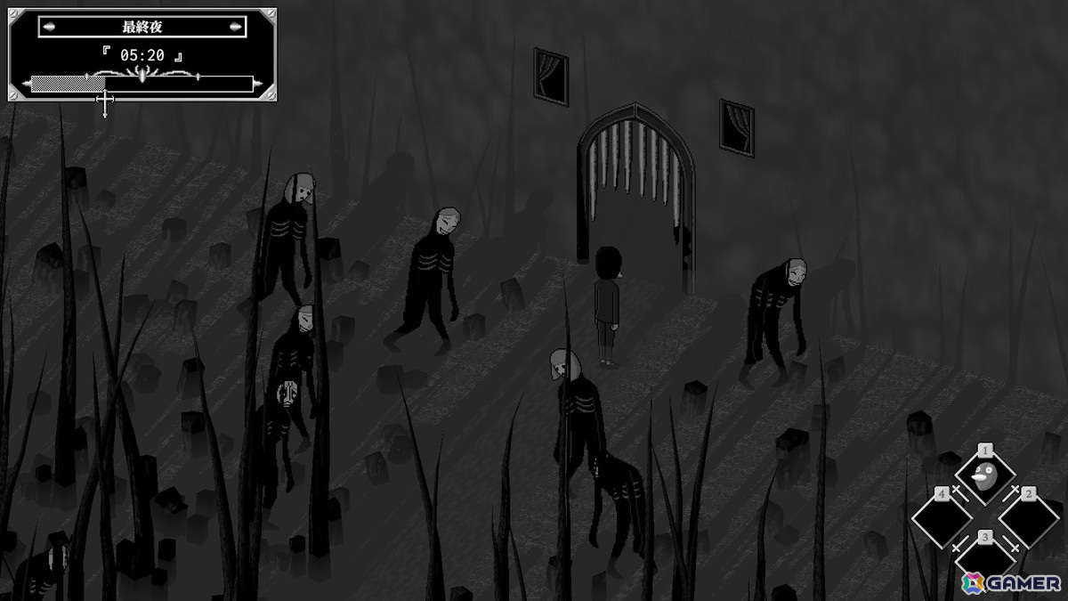 永遠のタイムループに陥ったホテルで夢の世界を探索する精神的ホラーアドベンチャー「Night Loops」が日本語に対応の画像