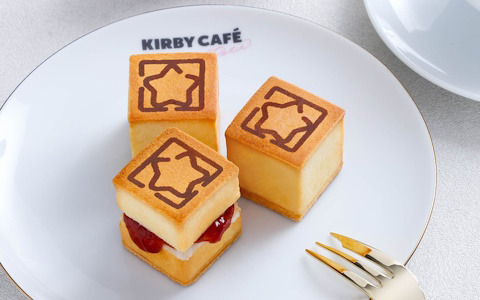 「カービィカフェ プチ」にて新作スイーツ「星ブロックみたいなスコーン」と「ジャムセット いちご・ミルク」が5月17日より販売！