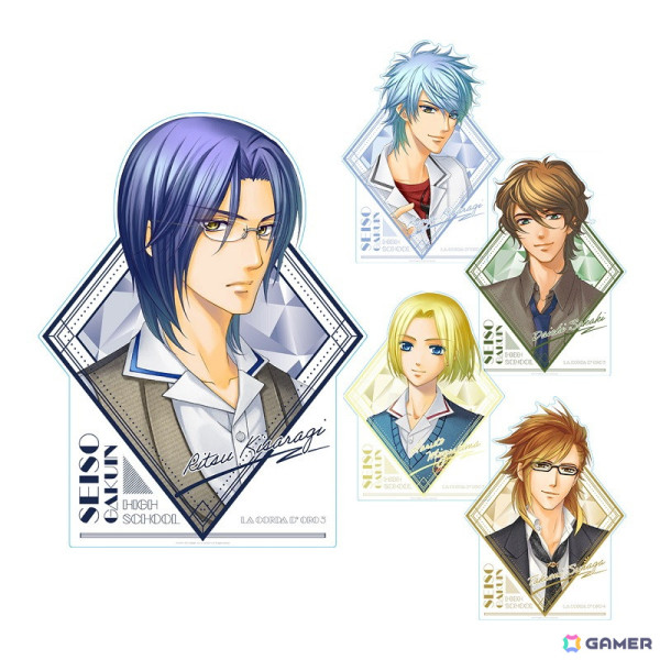 「金色のコルダ」シリーズから如月律の誕生祭が6月1日より渋谷にて開催！等身大バナー展示やBIGアクリルスタンドなど新商品の販売を実施の画像2