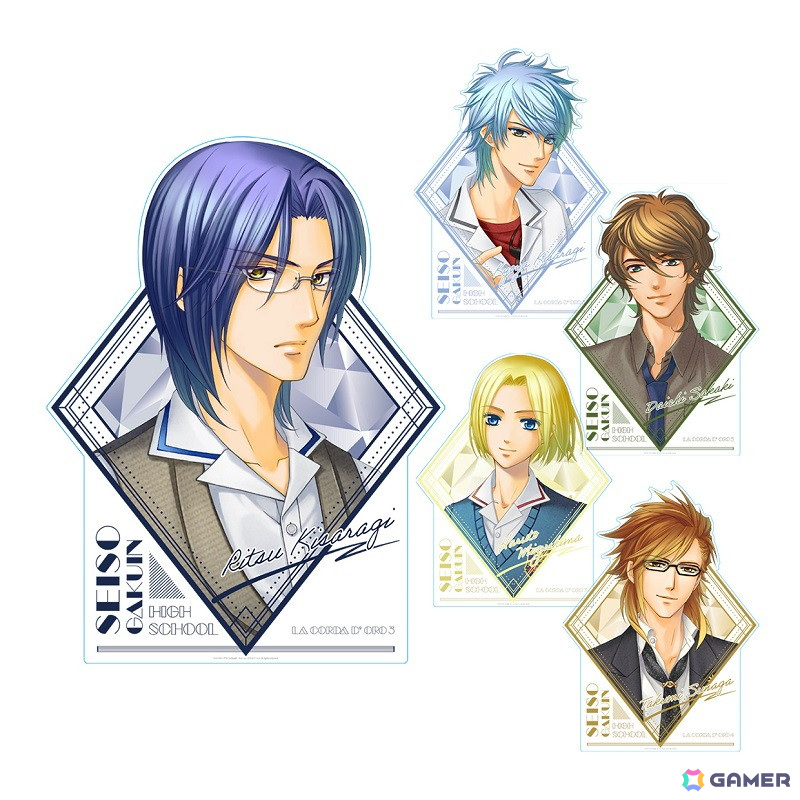 「金色のコルダ」シリーズから如月律の誕生祭が6月1日より渋谷にて開催!等身大バナー展示やBIGアクリルスタンドなど新商品の販売を実施の画像