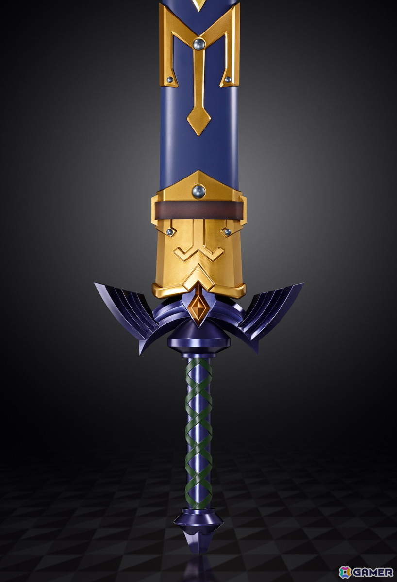 「ゼルダの伝説」シリーズに登場する「マスターソード」が全長約105cmのサイズで立体化！の画像