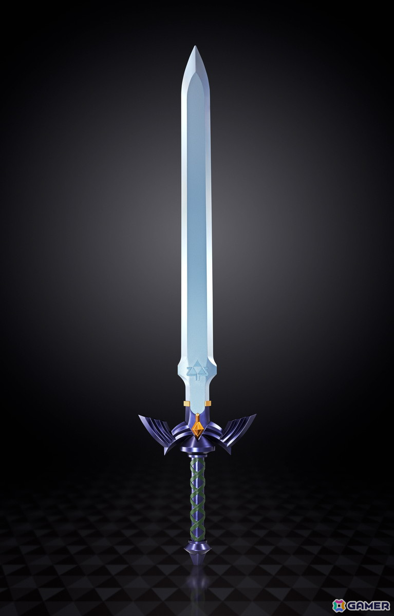 「ゼルダの伝説」シリーズに登場する「マスターソード」が全長約105cmのサイズで立体化！の画像