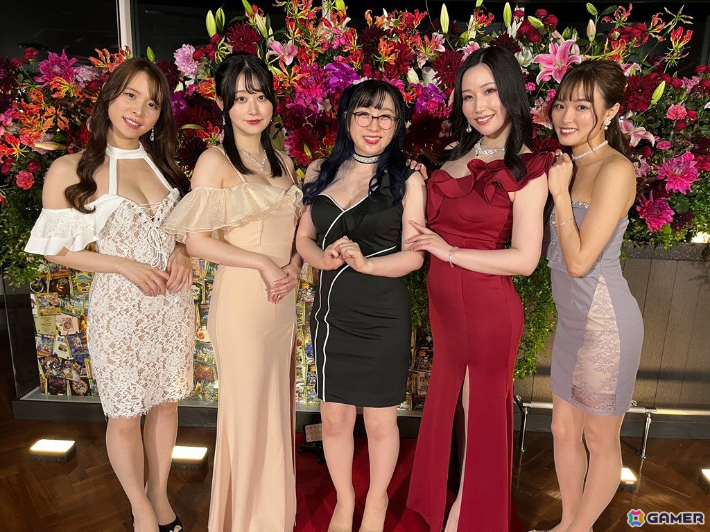 過去作の合格者発表イベントの様子