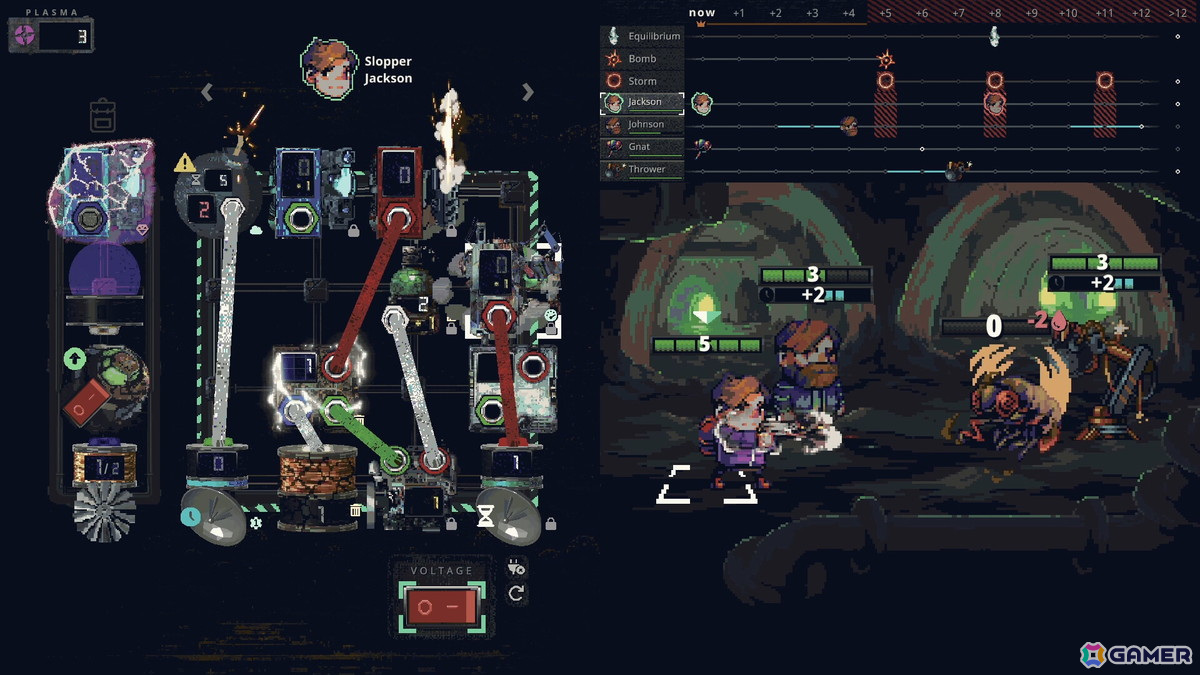 自動化要素×ローグライクストラテジー「Rogue Voltage」がSteamで早期アクセス開始！モジュール同士をつなぎ合わせて戦闘をプログラムの画像