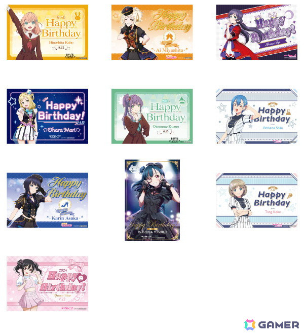 GiGO コラボカフェ「ラブライブ！虹ヶ咲学園スクールアイドル同好会」が5月18日より開催！の画像8