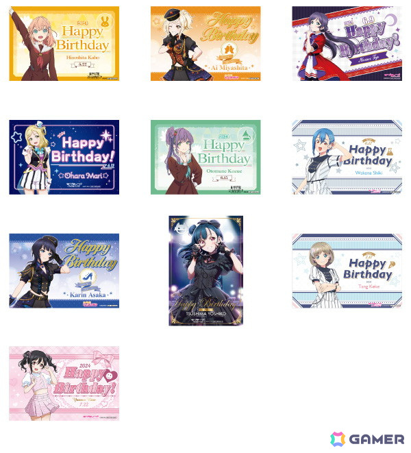 GiGO コラボカフェ「ラブライブ！虹ヶ咲学園スクールアイドル同好会」が5月18日より開催！の画像