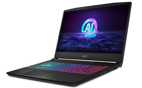AI機能と「GeForce RTX 40 シリーズ Laptop GPU」搭載のハイスペックゲーミングノートPC「Katana A17/A15 AI B8V」シリーズが5月16日より発売