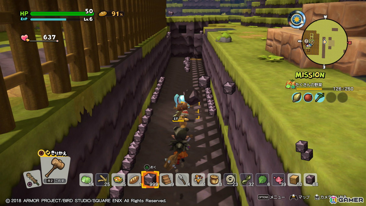 それならばと柵・掘で補強。序盤ながら、着実に“城”への道を歩んでおります。