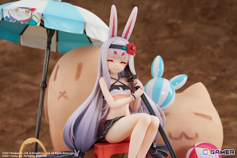 アズールレーン」島風が着せ替え「小休憩のサマーアイランド」の姿で