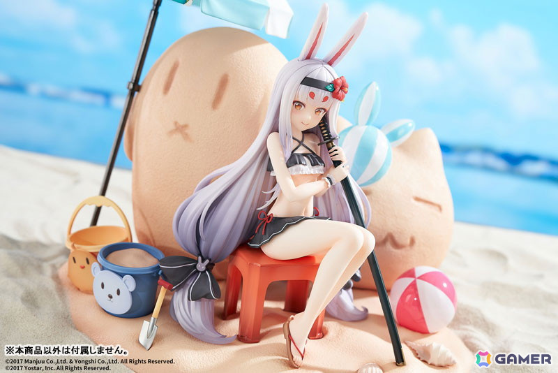アズールレーン 島風 小休憩のサマーアイランドVer. DX版 フィギュア アズールレーン」島風が着せ替え「小休憩のサマーアイランド」の姿で