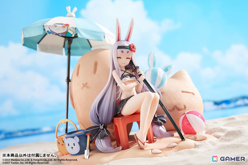「アズールレーン」島風が着せ替え「小休憩のサマーアイランド」の姿でフィギュア化！の画像