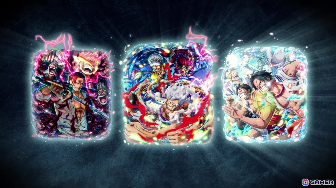 ONE PIECE トレジャークルーズ」ギア5姿のルフィや新四皇全員のボイス