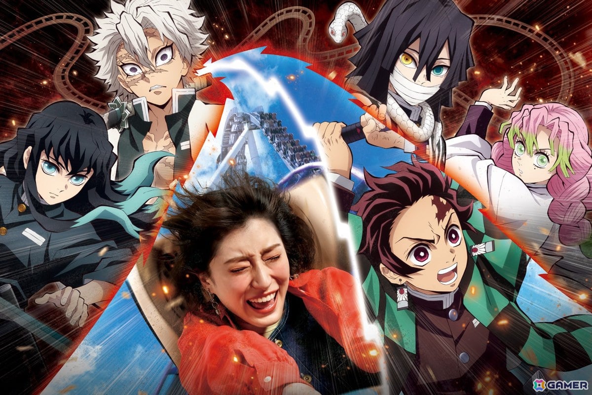 「鬼滅の刃 柱稽古編×ハリウッド・ドリーム・ザ・ライド」第一弾