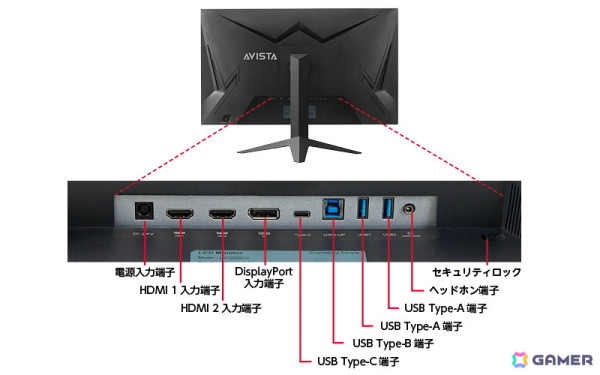 ドウシシャ初のゲーミングディスプレイブランド「AVISTA」が設立！低価格モデルから4K UHD対応モデルまで3機種を発売の画像9