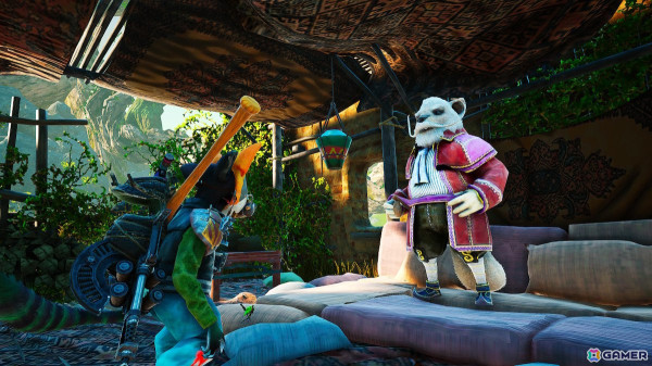 ケモノオープンワールドRPG「Biomutant」Switch版が発売!二刀流アビリティを持つ「マーセナリークラス」を選択できる追加DLCを同梱の画像