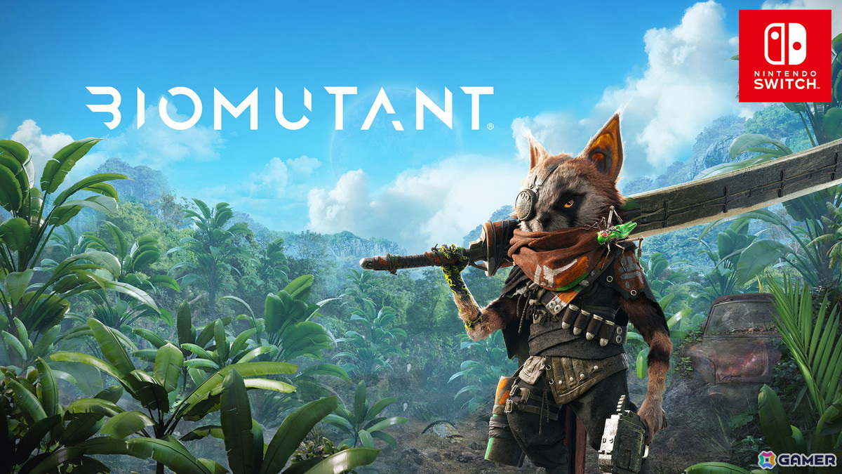 ケモノオープンワールドRPG「Biomutant」Switch版が発売!二刀流アビリティを持つ「マーセナリークラス」を選択できる追加DLCを同梱の画像