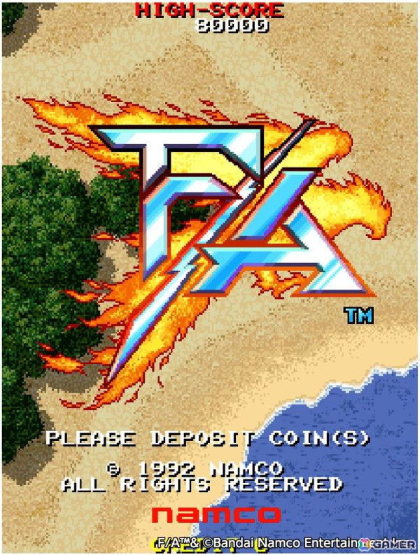 アーケードアーカイブス10周年記念タイトルとして「アーケードアーカイブス F/A」が5月15日に配信！の画像