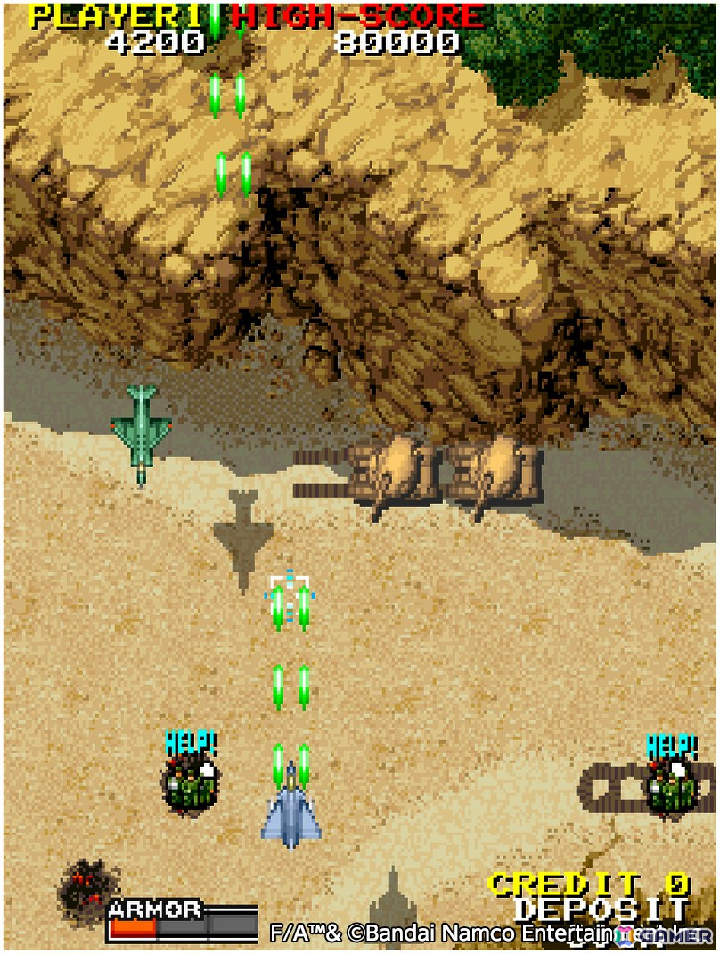 アーケードアーカイブス10周年記念タイトルとして「アーケードアーカイブス F/A」が5月15日に配信！の画像6