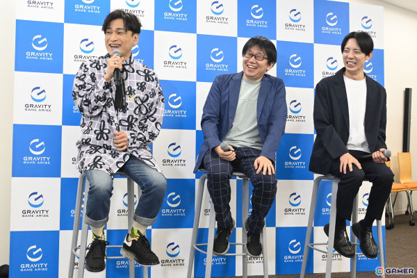 「東京サイコデミック」より森田成一さん、「神箱」より市ノ瀬加那さんが登壇したグラビティゲームアライズの発表会をレポートの画像31