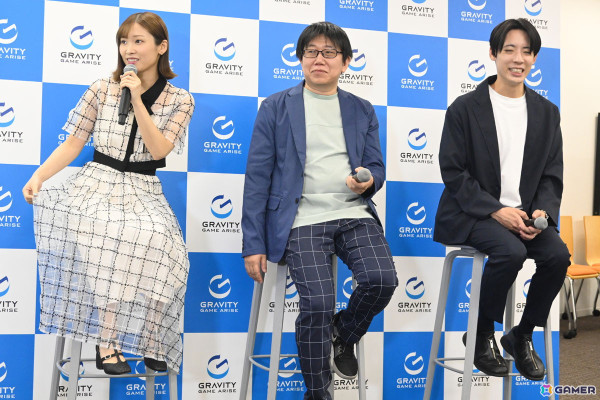 「東京サイコデミック」より森田成一さん、「神箱」より市ノ瀬加那さんが登壇したグラビティゲームアライズの発表会をレポートの画像34