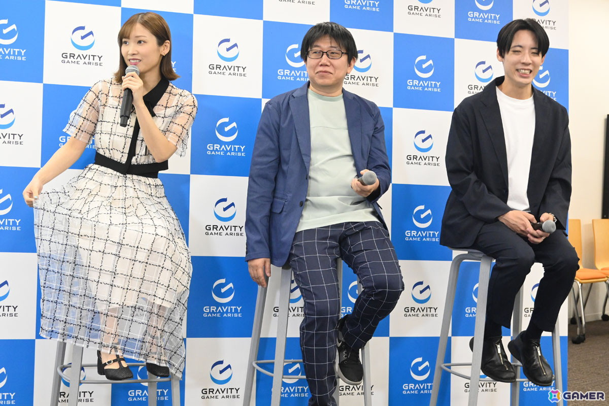 「東京サイコデミック」より森田成一さん、「神箱」より市ノ瀬加那さんが登壇したグラビティゲームアライズの発表会をレポートの画像
