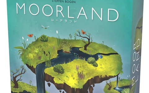 自然環境をテーマにしたボードゲーム「ムーアランド」日本語版が6月上旬に発売！水路をつないで生態系豊かな湿原を作ろう